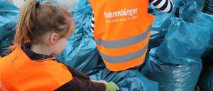 Eine junge Kehrenbürgerin aus Berlin.