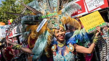 Auf dem CSD in Berlin.