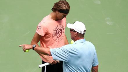 Aus und vorbei. Alexander Zverev und Ivan Lendl gehen getrennte Wege.