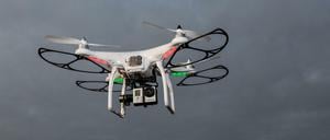 Eine Drohne (Symbolbild).