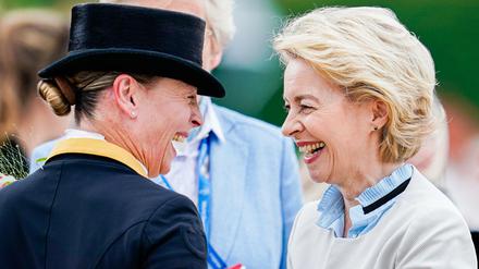 Hoher Besuch. Auch die designierte EU-Kommissionspräsidentin Ursula von der Leyen freute sich.