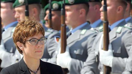 Annegret Kramp-Karrenbauer, Bundesvorsitzende der CDU und neue Verteidigungsministerin. 