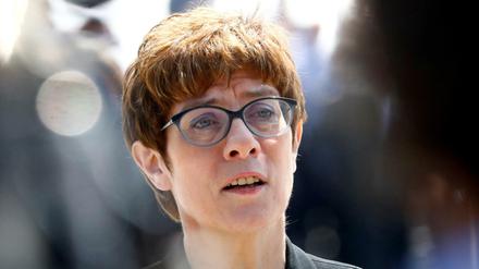 Bundesverteidigungsministerin Annegret Kramp-Karrenbauer (CDU).