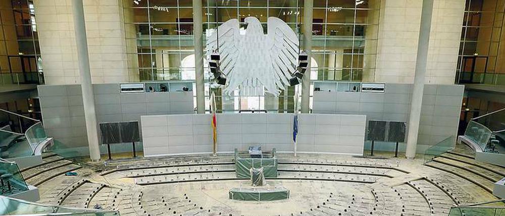 Im Parlament ist noch Platz. Es könnte laut Umfragen weiter wachsen.