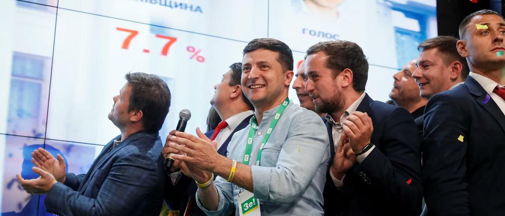 Der Präsident der Ukraine Wolodymyr Selenski.