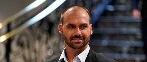 Der Sohn des brasilianischen Präsidenten, Eduardo Bolsonaro. 