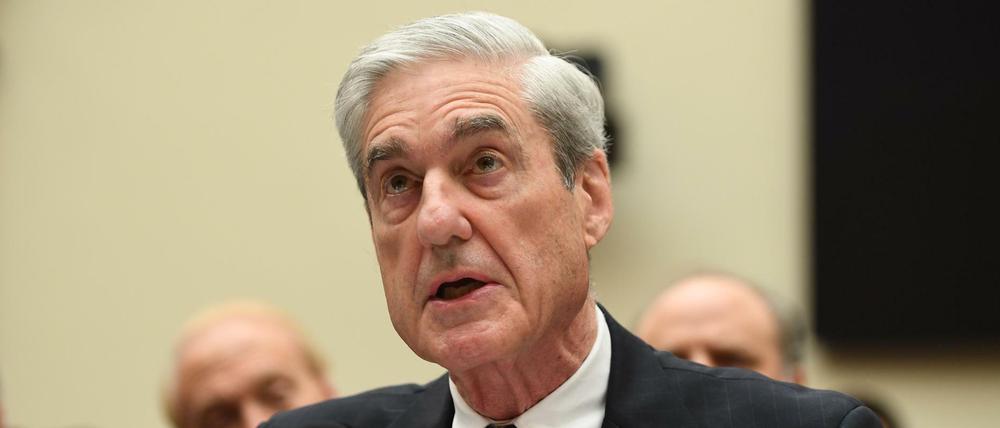 Sonderermittler wird befragt: Robert Mueller vor dem US-Kongressausschuss