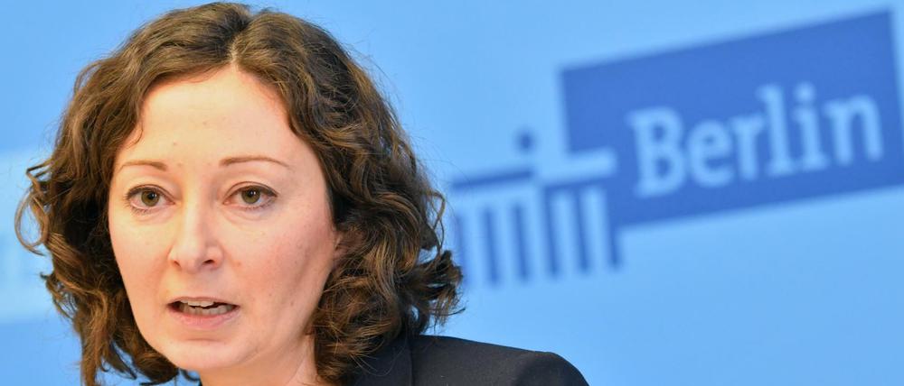 Ramona Pop (Bündnis 90/Die Grünen) ist Berlins Senatorin für Wirtschaft, Energie und Betriebe - und "Bürgermeisterin", also Stellvertreterin des "Regierenden Bürgermeisters".