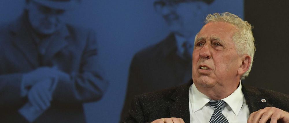 Egon Krenz bei der Präsentation seines Buches „Wir und die Russen“