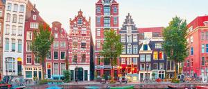 Der Amsterdamer Grachtengürtel zählt zum Unesco-Weltkulturerbe.