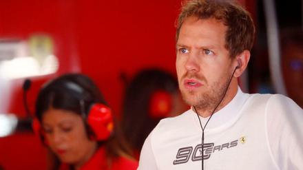 Konzentriert. Sebastian Vettel will es beim Heimspiel in Hockenheim allen zeigen.