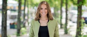  Nele Schenker verstärkt seit Juli das Moderatorenteam des 24-Stunden-Sportnachrichtensenders Sky Sports News.