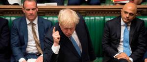 Boris Johnson im britischen Unterhaus