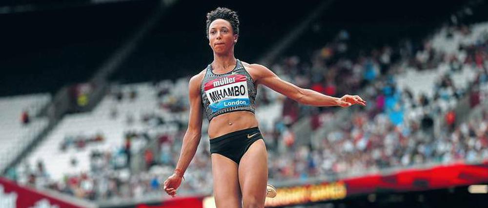 Schneller, weiter, Mihambo! Die 25-Jährige ist im Weitsprung national außer Konkurrenz. Bei den deutschen Meisterschaften wird sie daher auch über 100 Meter starten.