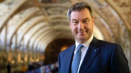 Markus Söder (CSU), Ministerpräsident von Bayern. 