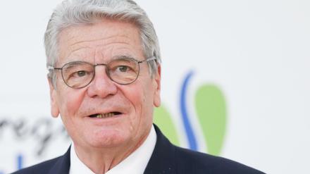 Joachim Gauck, Bundespräsident. 