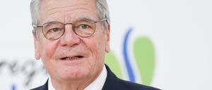 Joachim Gauck, Bundespräsident. 