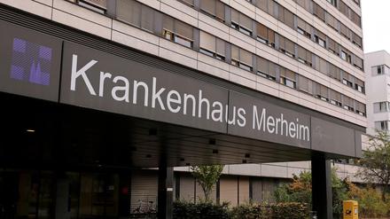 Das Krankenhaus in Köln-Merheim. 
