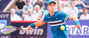 Fokussiert. Rudi Molleker hat eine große Tenniszukunft vor sich.