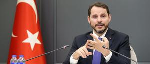 Der türkische Finanzminister Berat Albayrak ist mit Erdogans Tochter verheiratet.