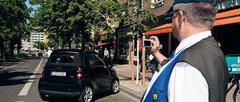 2018 wurden mehr als 10.000 Fahrzeuge registriert, die den Betriebsablauf der BVG stören.