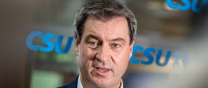 Markus Söder (CSU), CSU-Parteivorsitzender und Ministerpräsident von Bayern