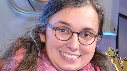 Marie Sophie Hingst bei der Verleihung des Preises „Die Goldenen Blogger“ im Dezember 2018 in Berlin.