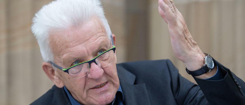 Winfried Kretschmann (Bündnis 90/Die Grünen), Ministerpräsident von Baden-Württemberg