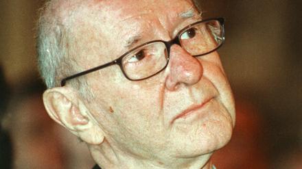 Der Leipziger Schriftsteller Werner Heiduczek im Jahr 2001.