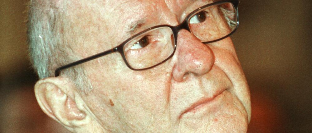 Der Leipziger Schriftsteller Werner Heiduczek im Jahr 2001.