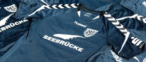 Alles neu. Statt eines Sponsoren wird der SV Babelsberg für „Seebrücke“ werben.
