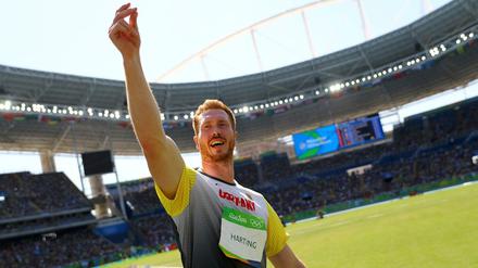 Goldfinger: Bei den Spielen in Rio de Janeiro krönte sich Christoph Harting zum Olympiasieger.