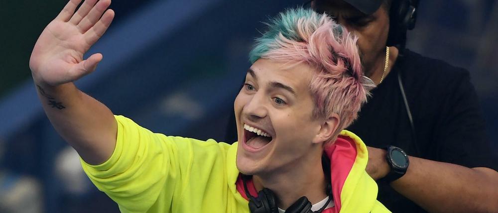 Tyler „Ninja“ Blevins bei der Fortnite-WM 2019 in New York.