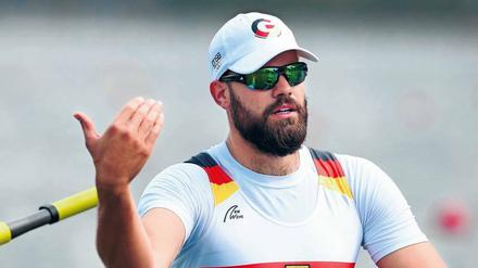Maximilian Planer, 28, gehört zum erfolgreichen Deutschland-Achter. Foto: Stache/dpa