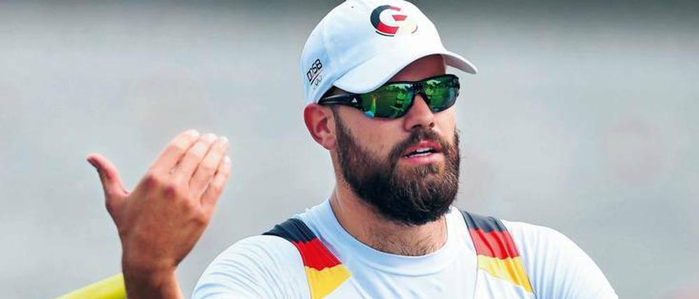 Maximilian Planer, 28, gehört zum erfolgreichen Deutschland-Achter. Foto: Stache/dpa