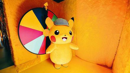 Die lieben Kleinen. Pokémon-Detektiv Pikachu ist eine führende Figur in diesem Spiel.