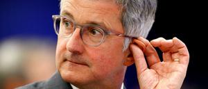 Nur Ohren langziehen - oder mehr? Gegen den Ex-Audi-Manager Rupert Stadler wurde Anklage in der Dieselbetrugsaffäre erhoben.
