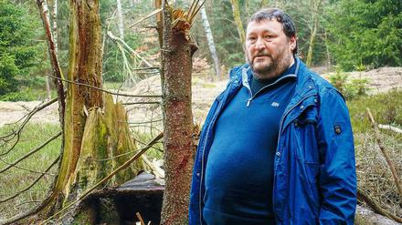 Tod einer Freundschaft. Hier im Harz trafen Heiko Runge und Uwe Fleischhauer (Foto) auf die Grenzposten. Zwei Grenzer eröffneten sofort das Feuer – eine der 46 Kugeln traf Heiko Runge tödlich.