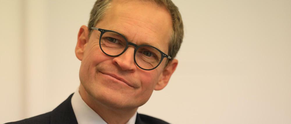 Michael Müller (SPD), Regierender Bürgermeister von Berlin.
