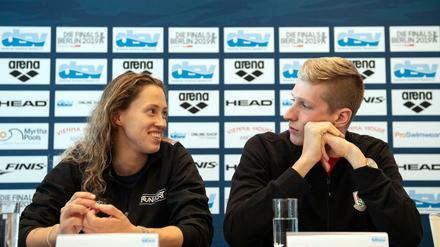 Sarah Köhler und Florian Wellbrock schwimmen auch bei den Deutschen Meisterschaften um den Sieg