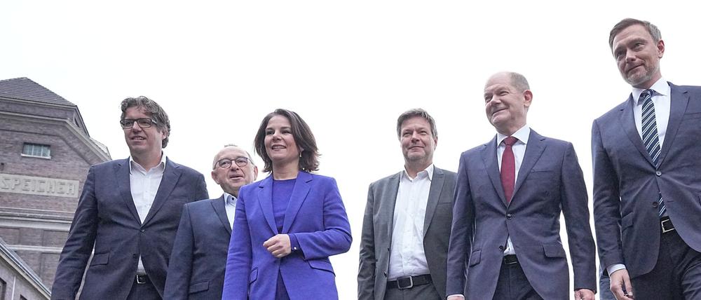 Alle drei Partner haben in der Ampel recht klare Ziele und Maßnahmen beschlossen.