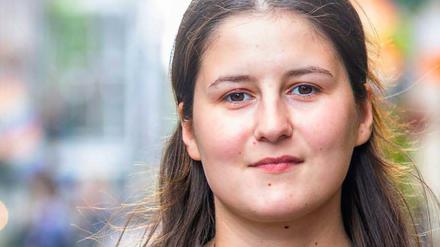 VITALINA KOVAL engagiert sich in der Ukraine für die Rechte von Lesben, Schwulen, Bisexuellen und Transgender-Personen. 