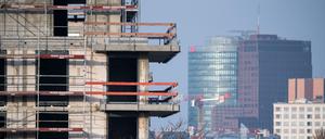 Neubau von Wohnungen in Schöneberg - begehrt und teuer.