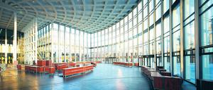 Der Südeingang der Messe Berlin. 