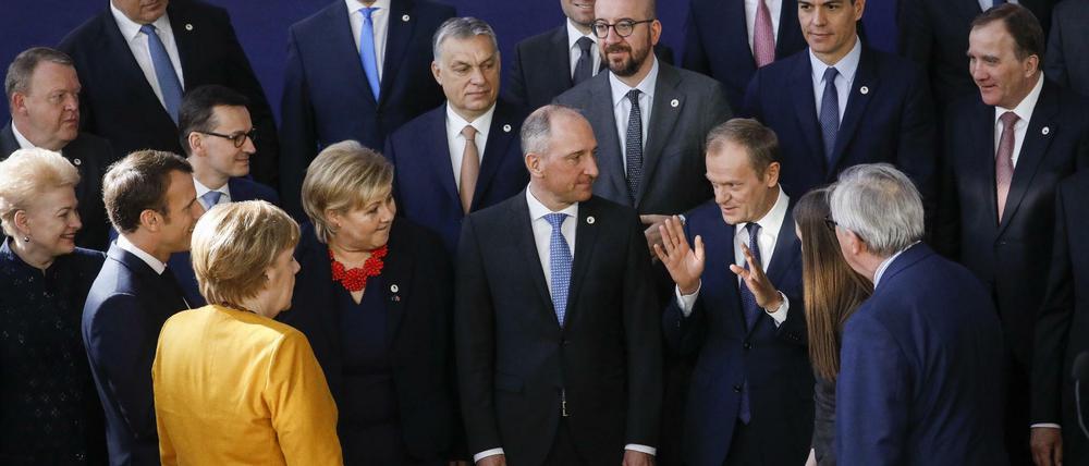 Die EU-Gipfel - hier ein Treffen vom vergangenen März - sollen künftig mehr Effizienz zeigen.