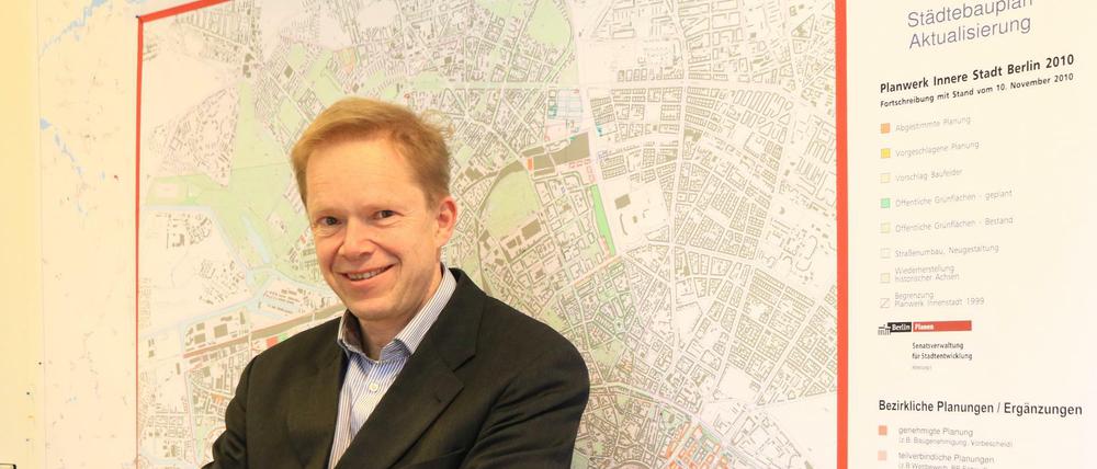 Ephraim Gothe ist Baustadtrat von Berlin-Mitte.