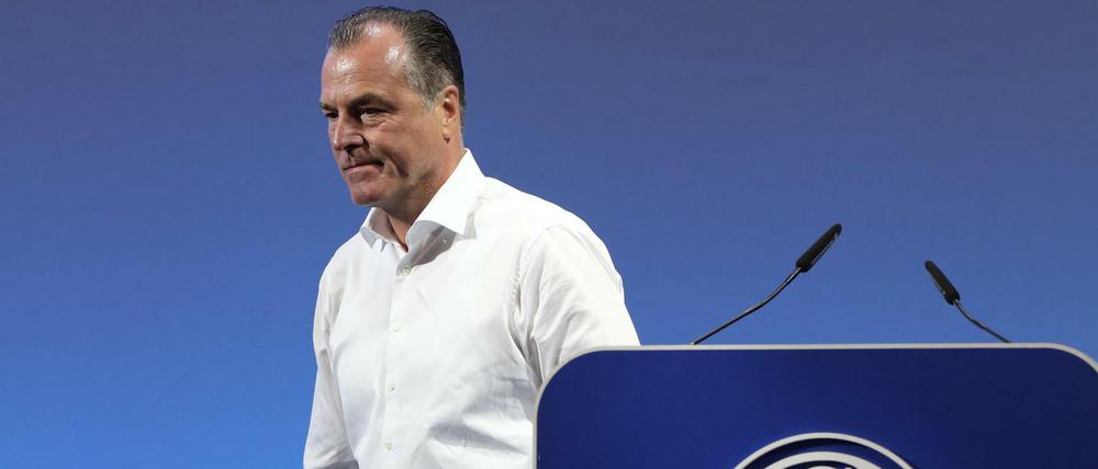 Geht er? Schalkes Aufsichtsratsvorsitzender Clemens Tönnies. 