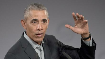 Der frühere US-Präsident Barack Obama. 