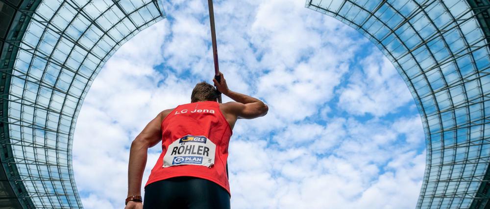 Die Leichtathletik lag in der Gunst der TV-Zuschauer bei den Finals Berlin 2019 ganz oben. Im Bild Thomas Röhler beim Speerwurf. 