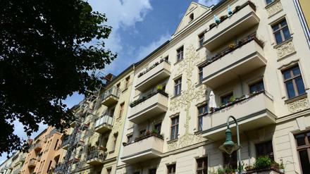 Altbauten in Berlin-Friedrichshain (Archivbild) 